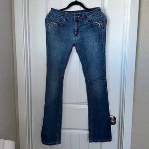 4 pairs! Wired heart jeans, size 27 excellent condition!